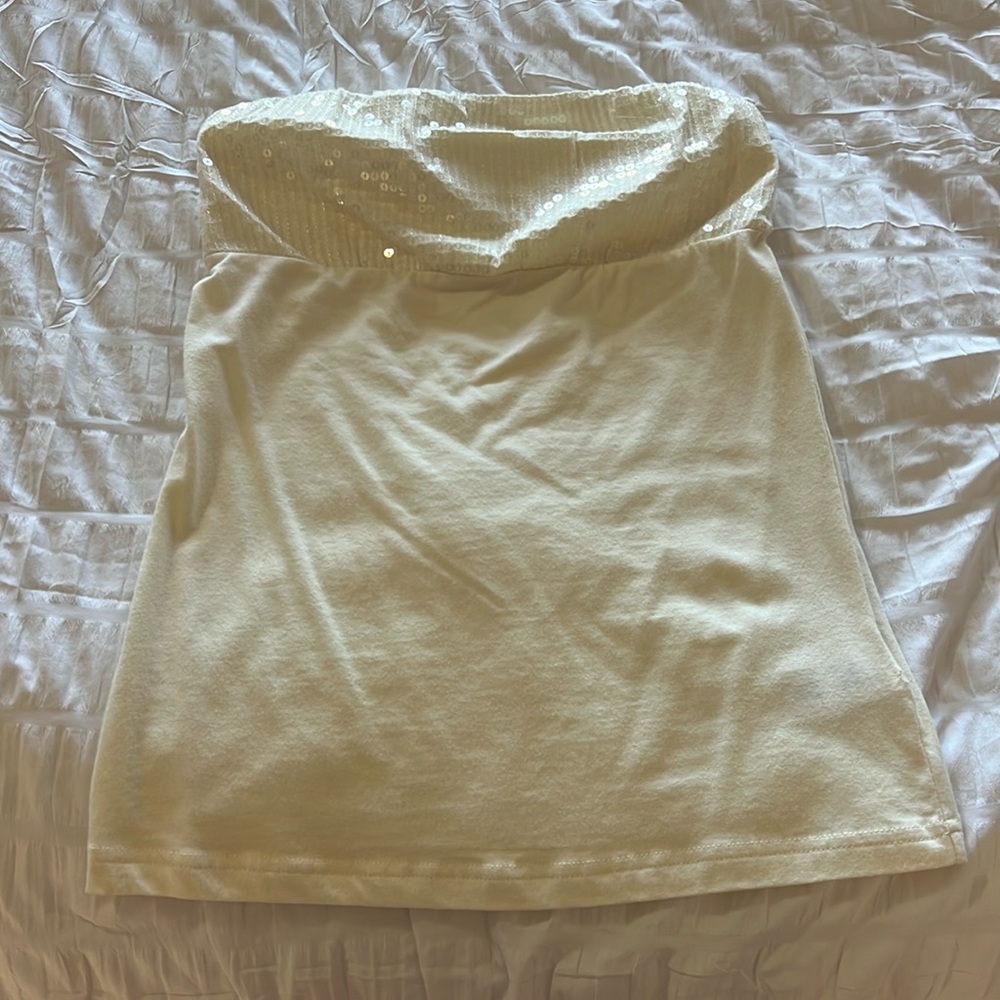 Guess S strapless top